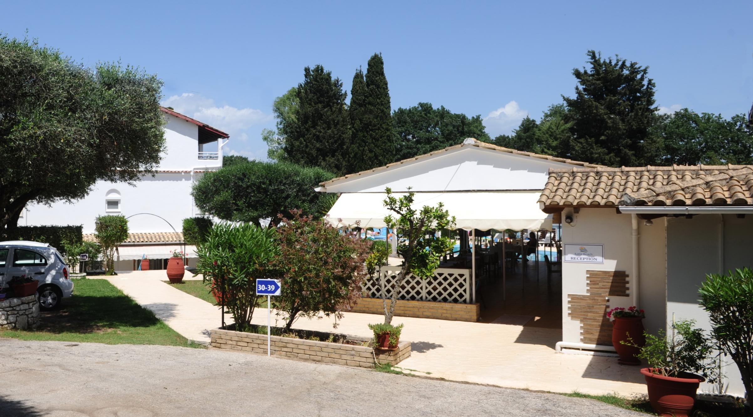 Katia Beach Hotel Kassiopi Exterior photo